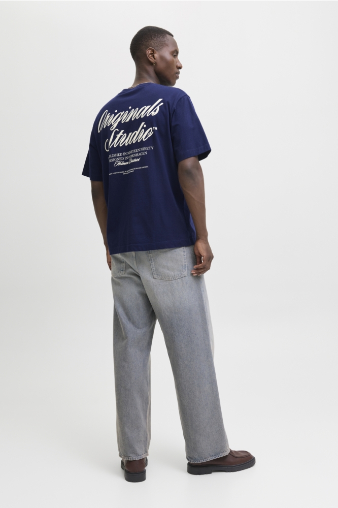 JORNORREBRO TYPO TEE SS CREW NECK N 12282898 OCEAN CAVERN